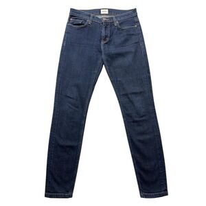 Hudson Nico Super Skinny Midrise Jeans Womens 28 Blue Dark Wash USA Stretch